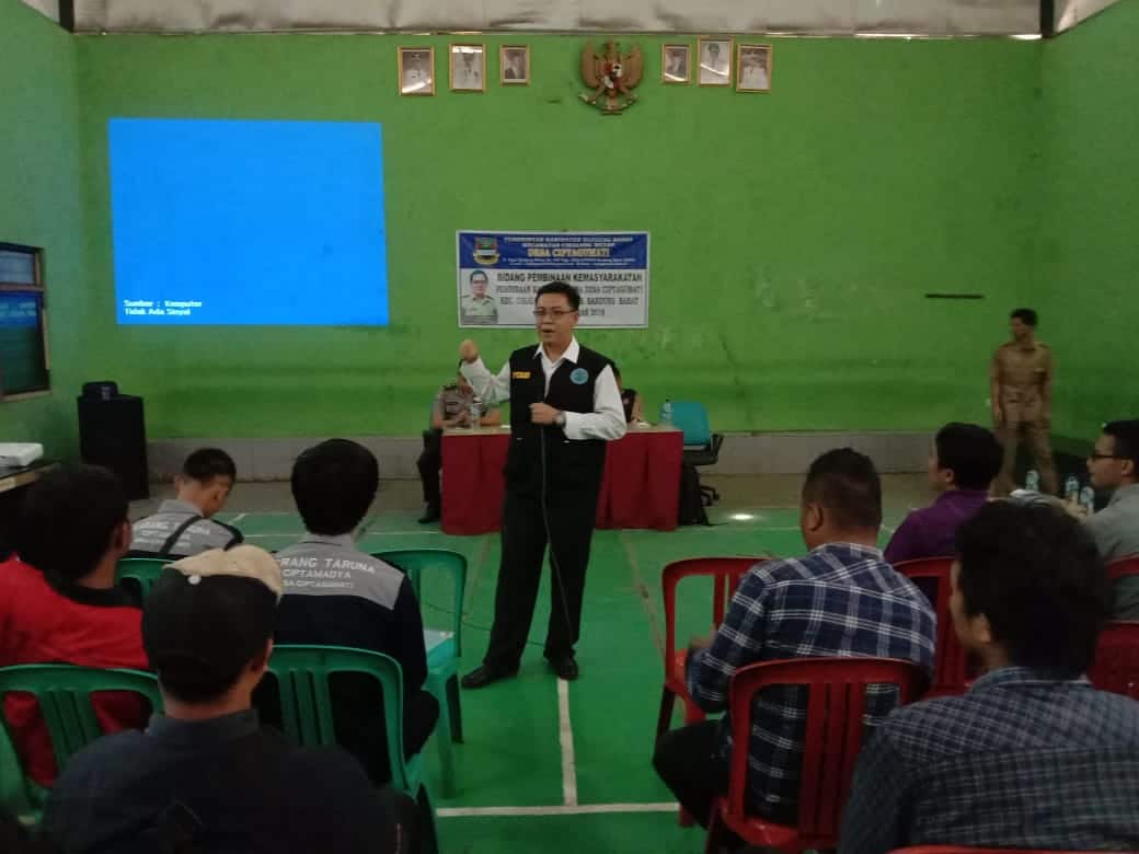 Giat Pencegahan pada kelompok Masyarakat Desa Ciptagumati