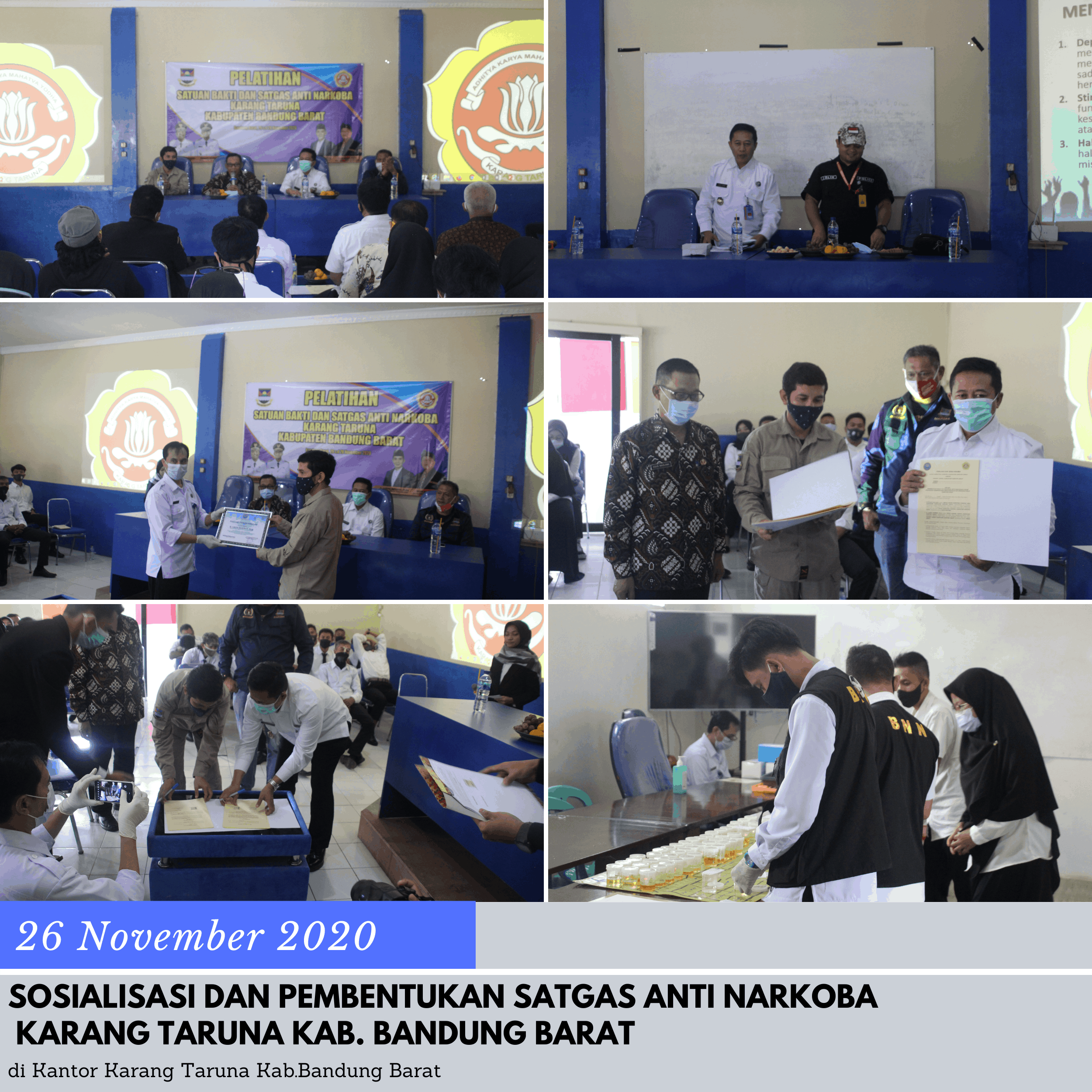 Sosialisai Informasi P4GN kepada Pengurus dan Anggota Karang Taruna Kab.Bandung Barat