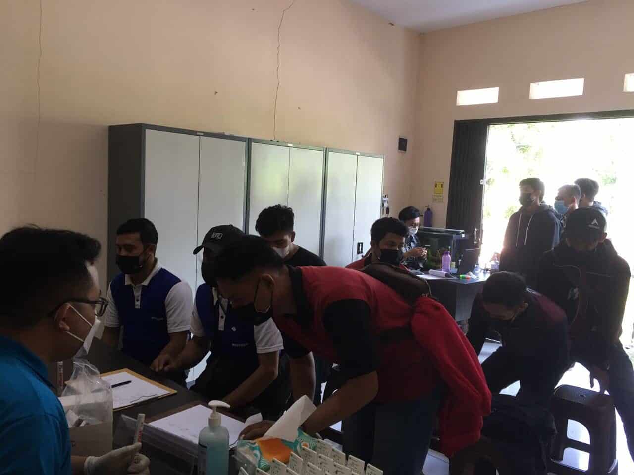 Sosialisasi dan Test Urine bagi Pegawai PT. Gunung Mas Berkah Internasional