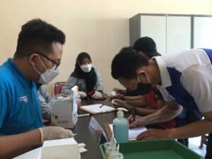 Sosialisasi dan Test Urine bagi Pegawai PT. Gunung Mas Berkah Internasional