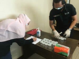 Tes Urine Deteksi Dini Penyalahgunaan Narkotika dan Prekursor Narkotika bagi Pegawai Pemkab Bandung Barat