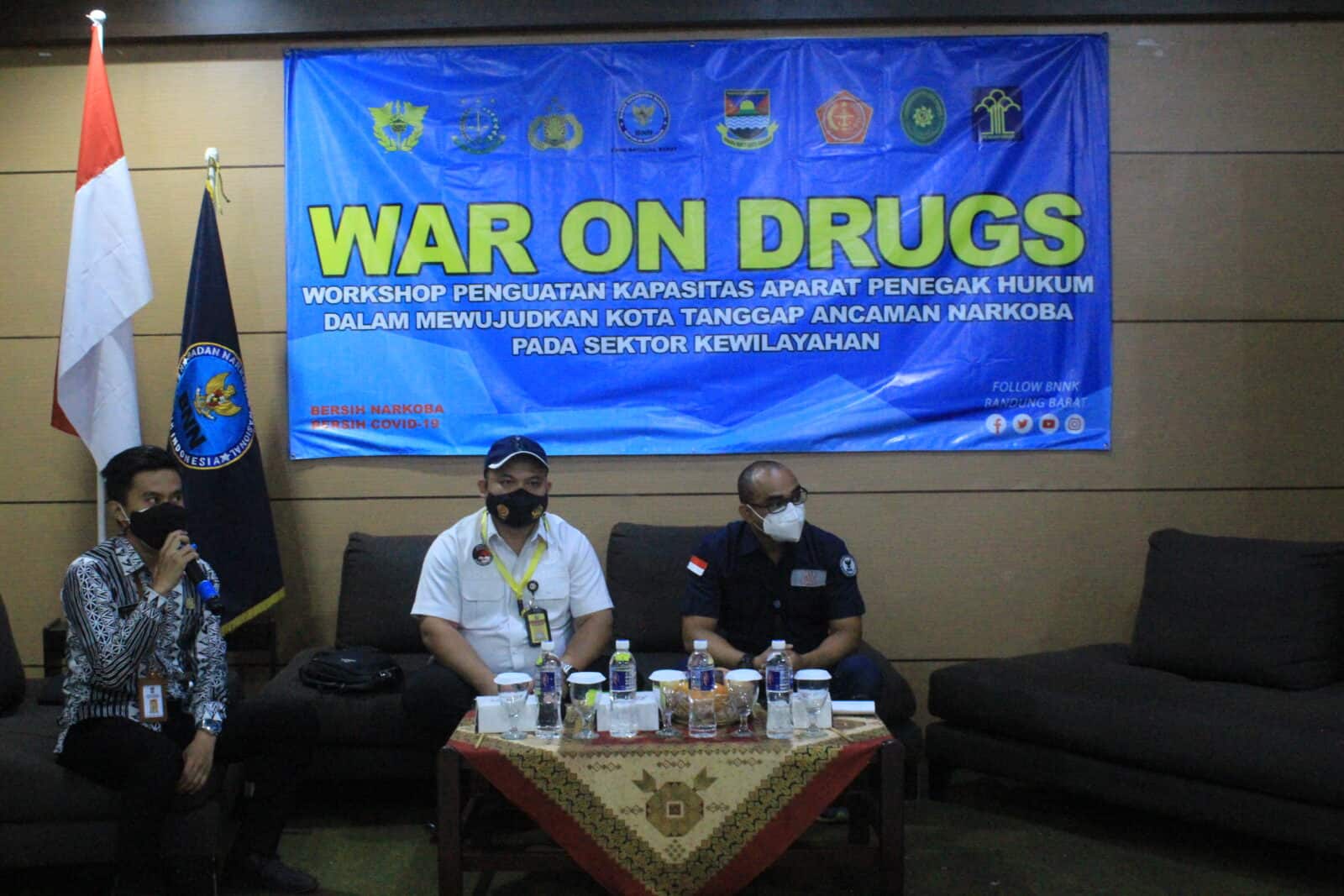 Workshop Penguatan Kapasitas Aparat Penegak Hukum Dalam Mewujudkan Kota Tanggap Ancaman Narkoba Pada Sektor Kewilayahan