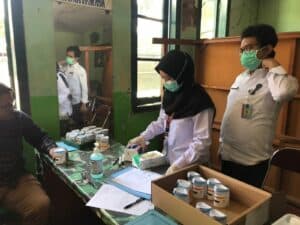 Sosialisasi penyuluhan mengenai P4GN dan Tes Urine Deteksi Dini Penyalahgunaan Narkotika bagi Personil Kodim 0609/Cimahi
