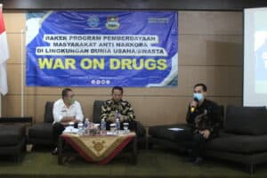 Rapat Kerja Program Pemberdayaan Masyarakat Anti Narkoba di Lingkungan Dunia Usaha / Swasta