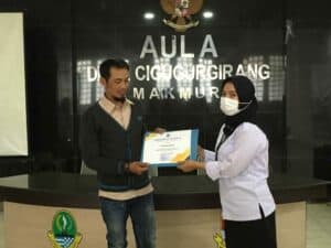 BIMBINGAN TEKNIS PETUGAS INTERVENSI BERBASIS MASYARAKAT DESA CIGUGUR GIRANG