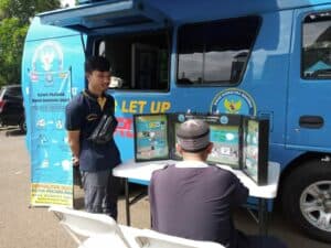 Sosialisasi Bahaya Penyalahgunaan Narkoba di Kegiatan Road Race Piala Bupati Kabupaten Bandung Barat (KBB) Championship 2022
