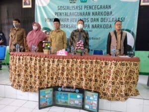 Sosialisasi Pencegahan Penyalahgunaan Narkoba, HIV/AIDS dan Deklarasi Madrasah Bersih Narkoba
