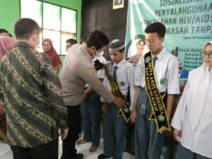 Sosialisasi Pencegahan Penyalahgunaan Narkoba, HIV/AIDS dan Deklarasi Madrasah Bersih Narkoba