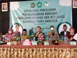 Sosialisasi Pencegahan Penyalahgunaan Narkoba, HIV/AIDS dan Deklarasi Madrasah Bersih Narkoba