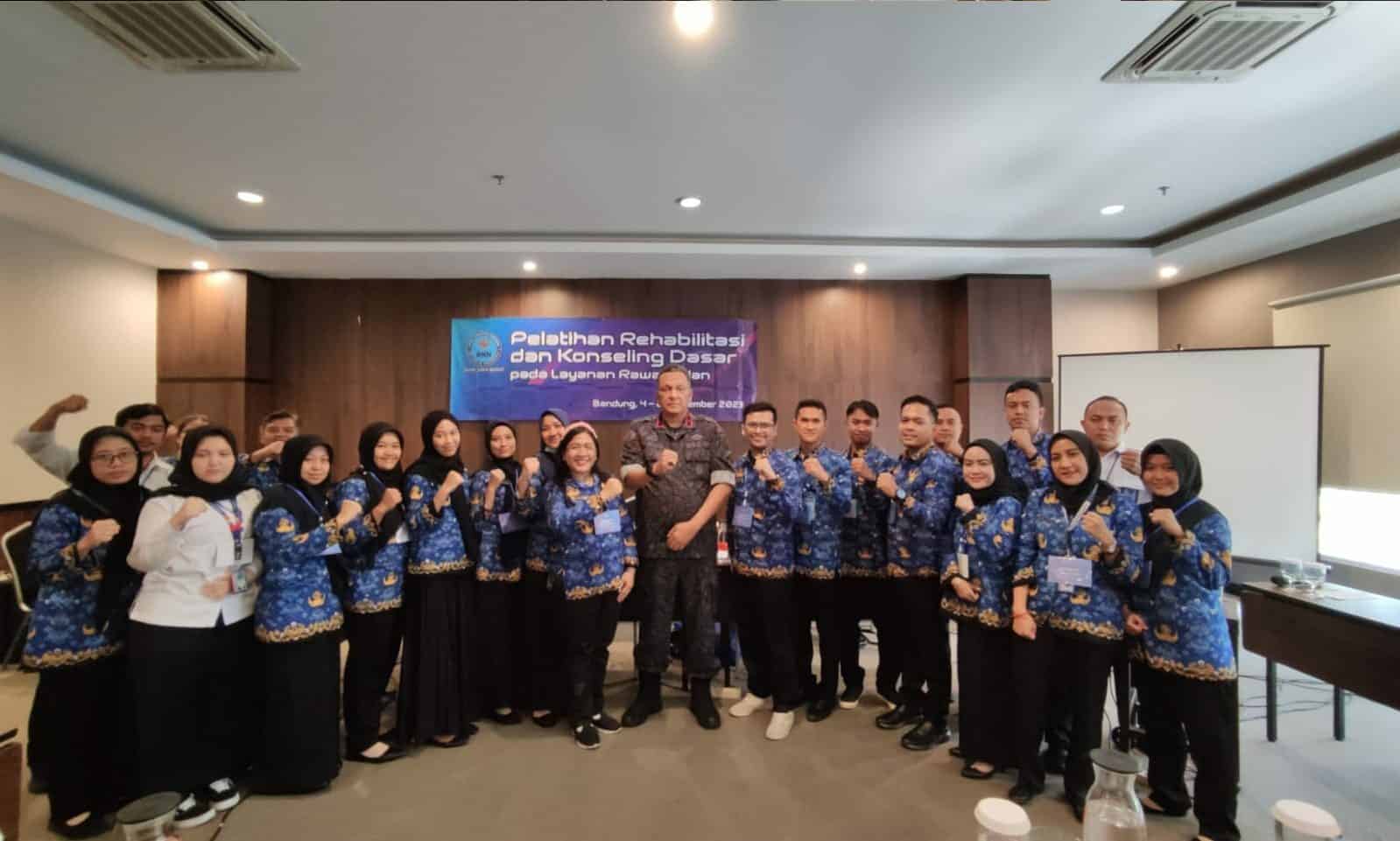 Peningkatan Kemampuan Petugas Layanan Rehabilitasi BNNK Bandung Barat