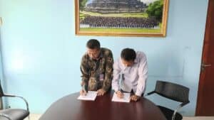 Perjanjian Kerja Sama Antara BNN Kab. Bandung Barat dengan SMK IT Fithrah Insani