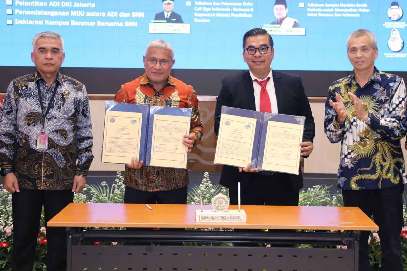 Kolaborasi BNN Dan ADI, Potensi Besar Dalam Melawan Kejahatan Narkotika