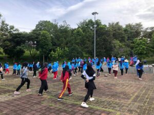 Edukasi (KIE) Program Pencegahan dan Pemberantasan, Penyalahgunaan dan Peredaran Gelap Narkotika (P4GN) melalui Kegiatan Car Free Day (CFD)