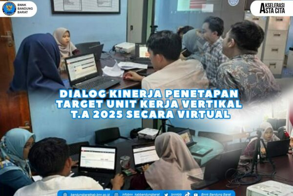 Dialog Kinerja Penetapan Target Unit Kerja Vertikal T.A 2025 secara virtual