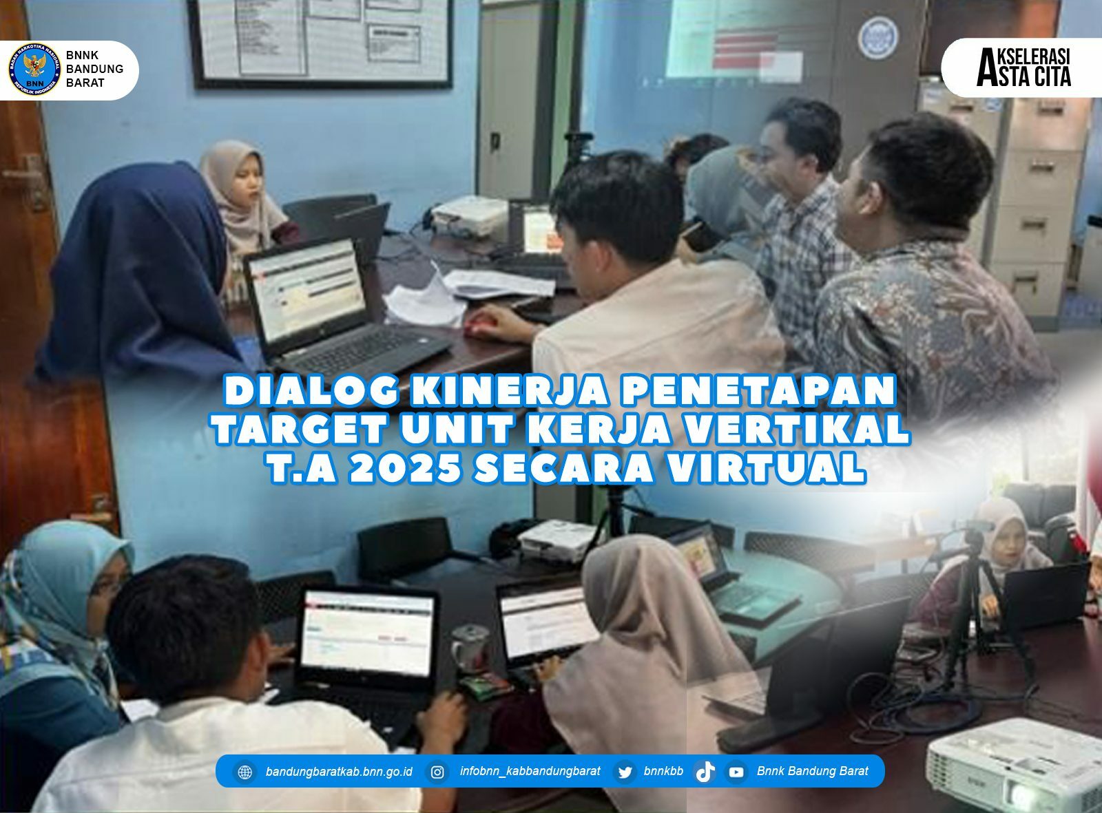 Dialog Kinerja Penetapan Target Unit Kerja Vertikal T.A 2025 secara virtual Dialog Kinerja Penetapan Target Unit Kerja Vertikal T.A 2025 secara virtual