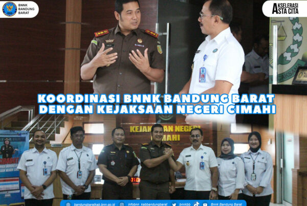 Koordinasi BNNK Bandung Barat dengan Kejaksaan Negeri Cimahi