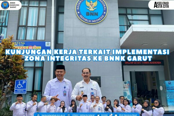 Kunjungan Kerja Terkait Implementasi Zona Integritas ke BNNK Garut