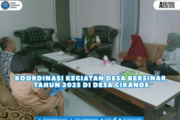 Koordinasi Kegiatan Desa Bersinar Tahun 2025 di Desa Cikande