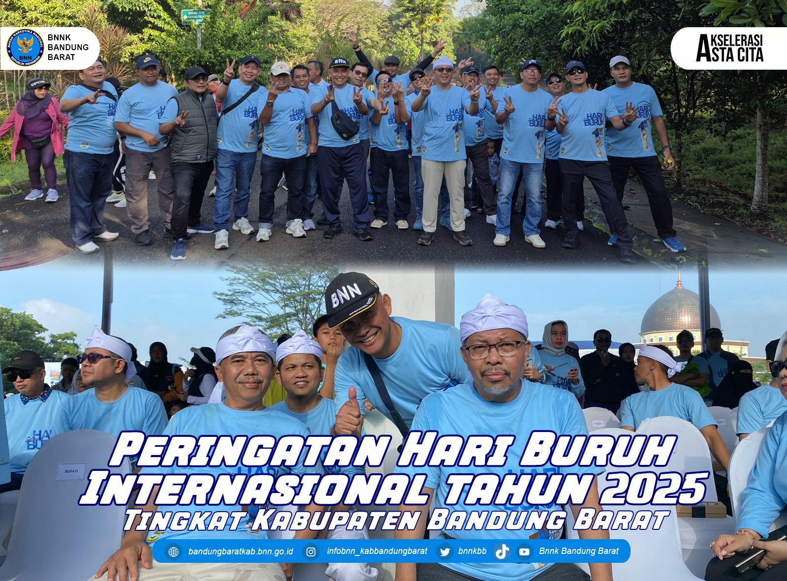 Peringatan Hari Buruh Internasional Tahun 2025 Tingkat Kabupaten Bandung Barat Peringatan Hari Buruh Internasional Tahun 2025 Tingkat Kabupaten Bandung Barat