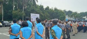 Test Urine pada Kegiatan Mudik Gratis Pemkab Bandung Barat.