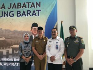 Kepala BNNK Bandung Barat Menghadiri Undangan Sertijab Bupati Bandung Barat