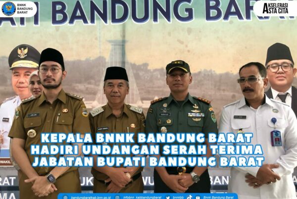 Kepala BNNK Bandung Barat Menghadiri Undangan Sertijab Bupati Bandung Barat