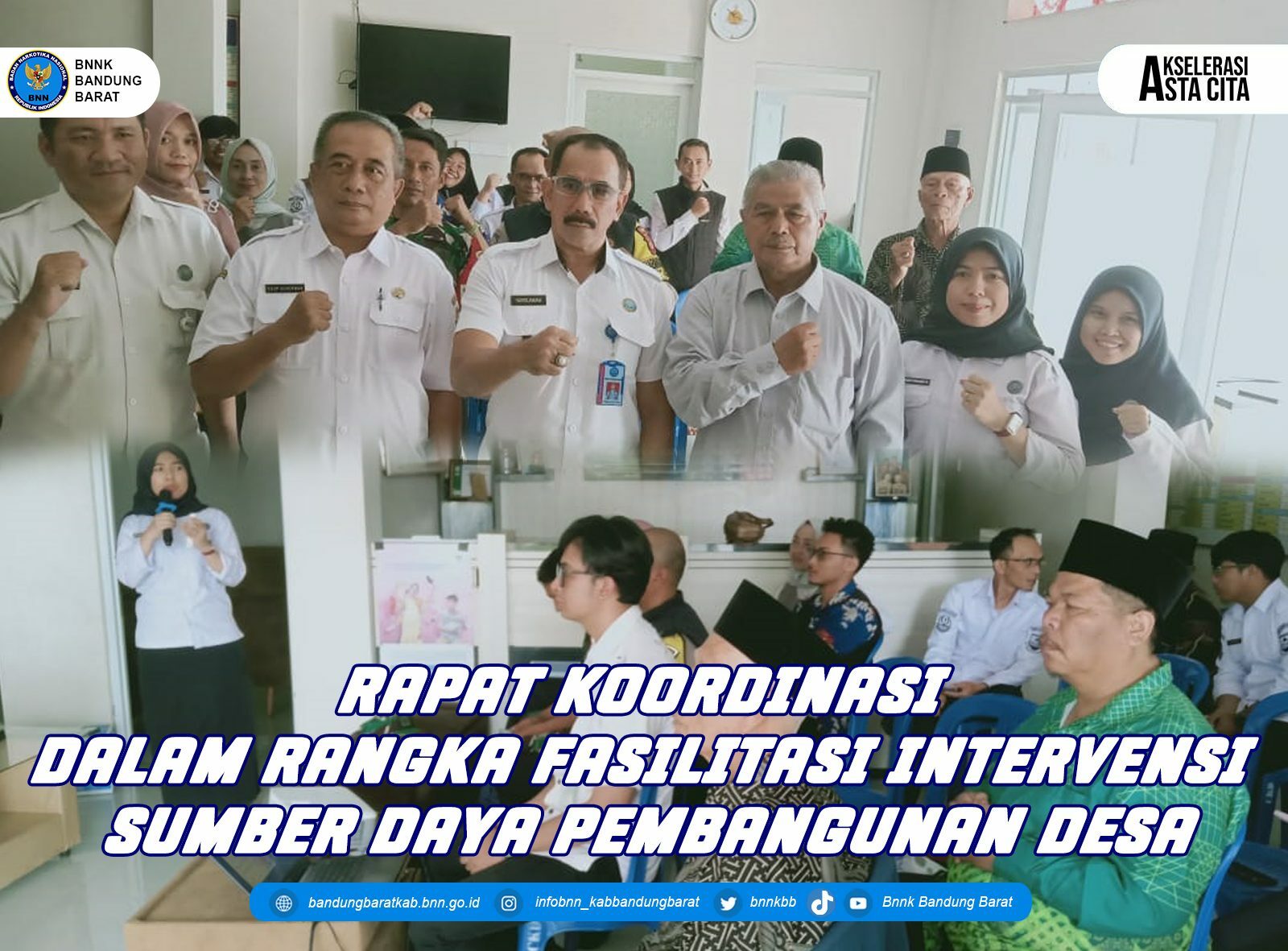 RAPAT KOORDINASI DALAM RANGKA FASILITASI INTERVENSI SUMBER DAYA PEMBANGUNAN DESA RAPAT KOORDINASI DALAM RANGKA FASILITASI INTERVENSI SUMBER DAYA PEMBANGUNAN DESA