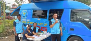 Tes Urine Supir dan Kernet Bis Pada Giat Ramp Check Kerjasama bersama DISHUB KBB