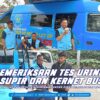 Tes Urine Supir dan Kernet Bis Pada Giat Ramp Check Kerjasama bersama DISHUB KBB