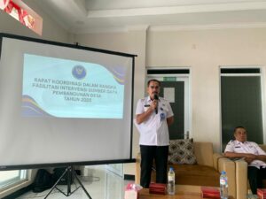 RAPAT KOORDINASI DALAM RANGKA FASILITASI INTERVENSI SUMBER DAYA PEMBANGUNAN DESA